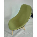 Uchiwa Lounge Chair en Ottoman